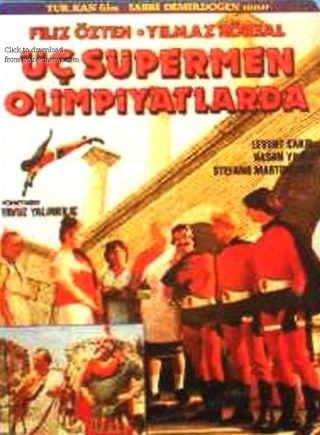Three Supermen at the Olympic Games still 1