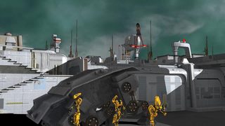 The Misty Green Sky still 7