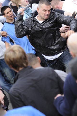 The Rise & Fall of a White Collar Hooligan still 8