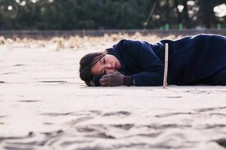 On the Beach at Night Alone still 7