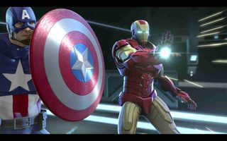 Iron Man and Captain America: Heroes United still 1