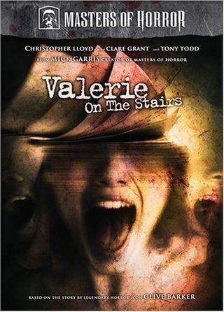 Valerie on the Stairs still 5