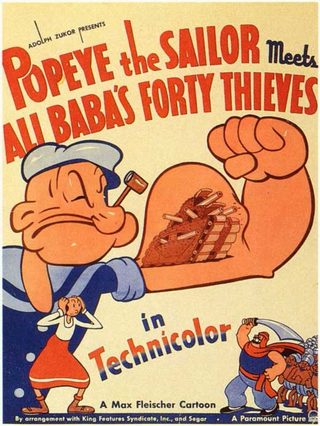 Popeye the Sailor Meets Ali Baba's Forty Thieves still 7