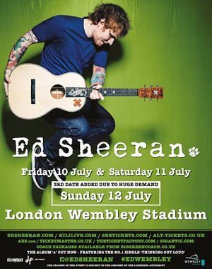 Ed Sheeran: Jumpers for Goalposts still 7